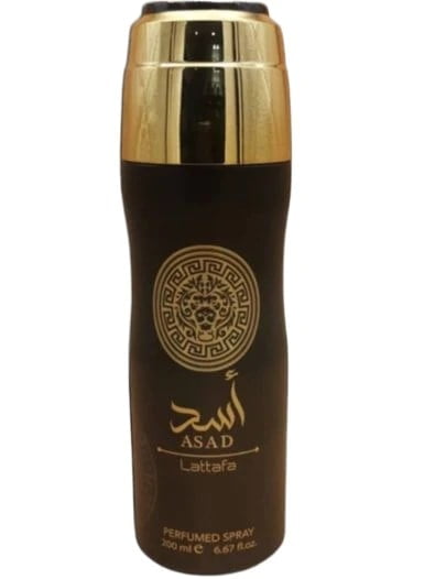 Asad Lattafa Perfumes for men 200ML Deodorant Body Spray