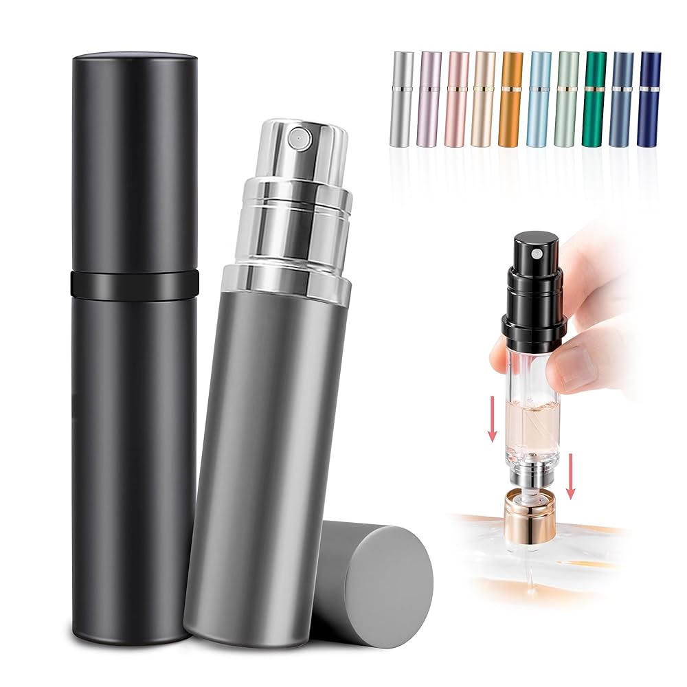 Refillable Perfume Atomizer Bottle Fully Covered