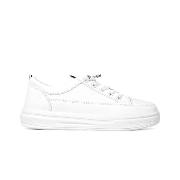 SPT474 Unisex Classic Low-Top Sneakers – White & Black | City Walk Kenya