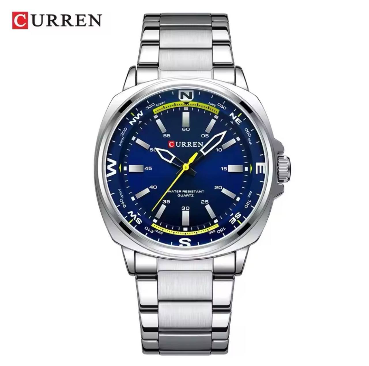 CURREN GENTS WATCH #8455 UNIQUE DESIGN WATER RESISTANT BATTERY POWERED CURREN BRANDED BOX ENQUIRIES