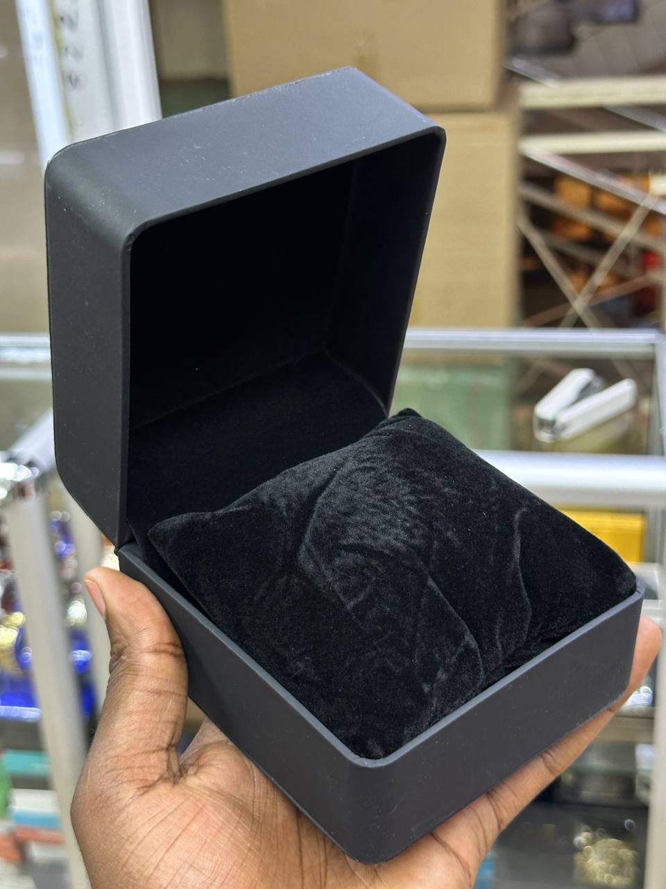 LEATHER BOX AND ENQUIRIES