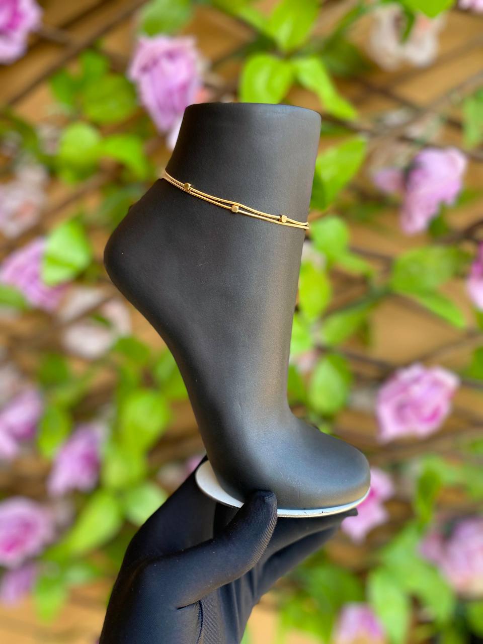 HYPOALLERGENIC ANKLETS STAINLESS STEEL TARNISH/FADE FREE HYPOALLERGENIC ANKLET BOX &100 ENQUIRIES