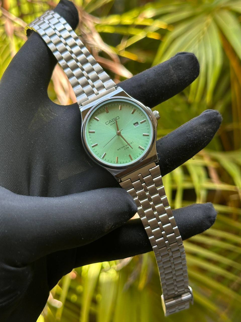 CASIO DATE WATCH UNISEX DATE DISPLAY WATER RESISTANT BATTERY POWERED CASIO BRANDED BOX