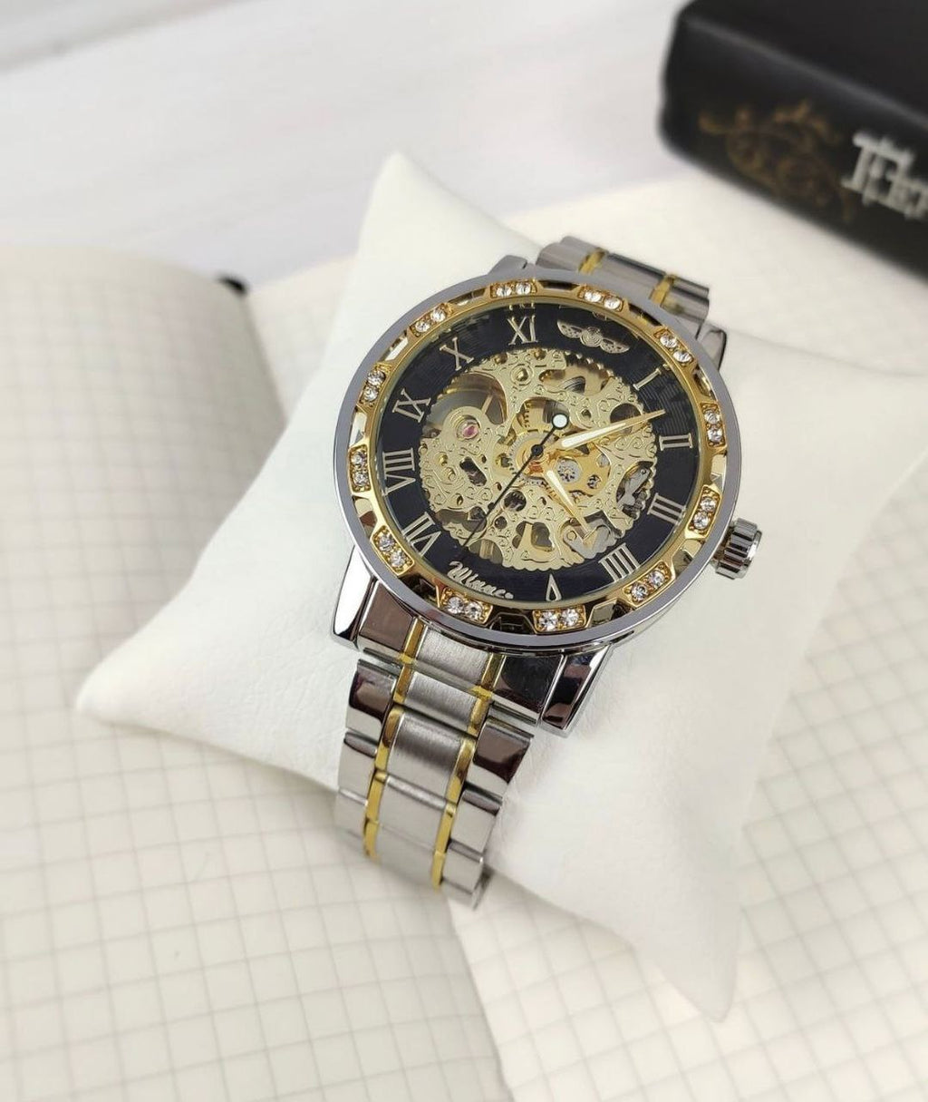 WINNER SKELETON AUTOMATIC WATCH +BOX