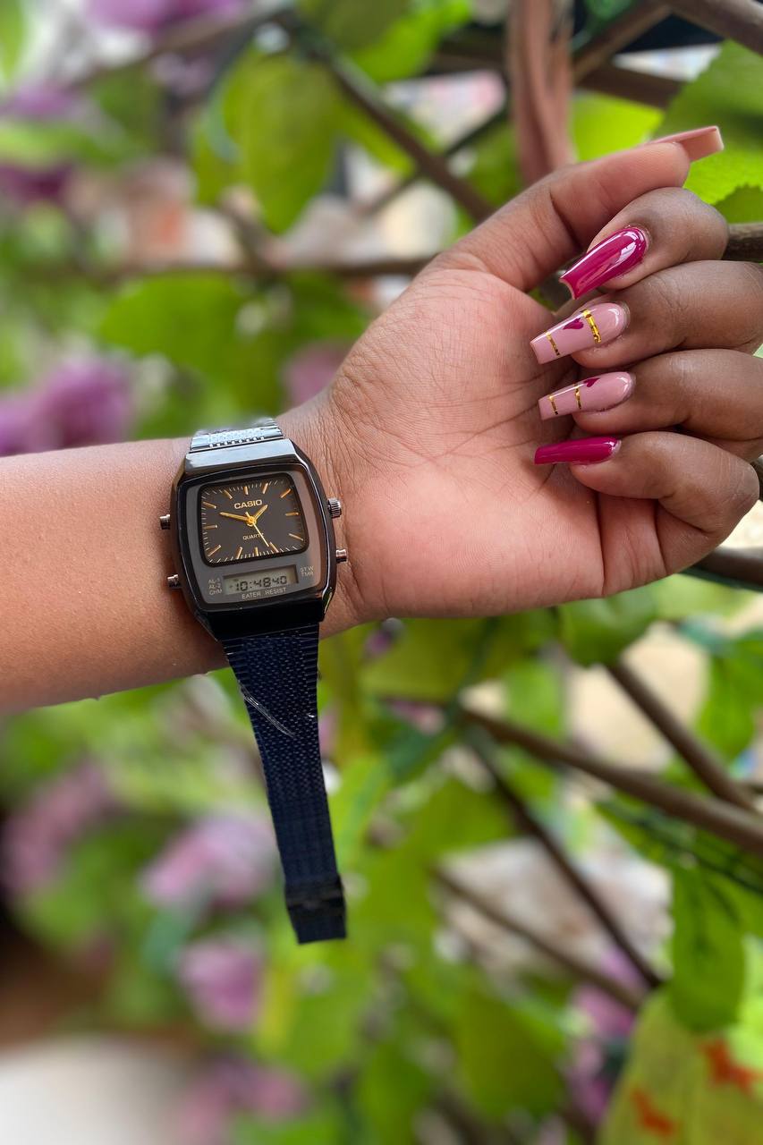 !! CASIO DUAL TIME UNISEX DAY & DATE DISPLAY WATER RESISTANT BATTERY POWERED CASIO BRANDED BLUE BOX CASIO BRANDED RED BOX ENQUIRIES