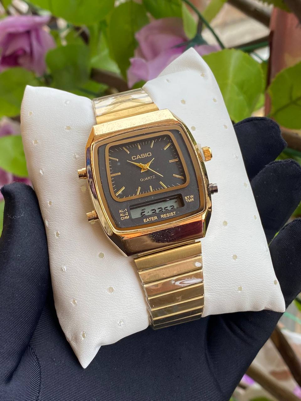 !! CASIO DUAL TIME UNISEX DAY & DATE DISPLAY WATER RESISTANT BATTERY POWERED CASIO BRANDED BLUE BOX CASIO BRANDED RED BOX ENQUIRIES