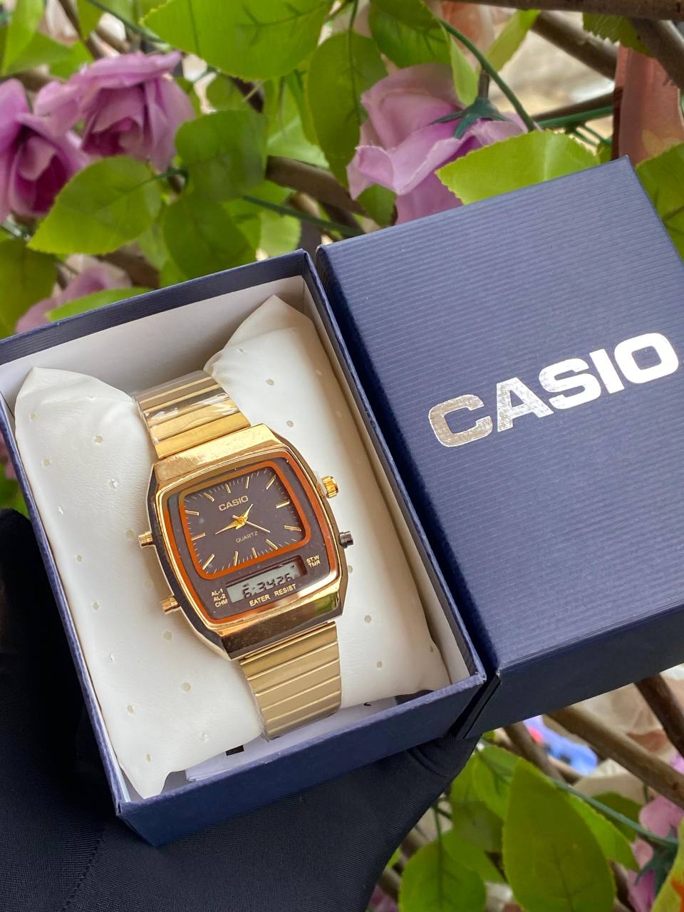 !! CASIO DUAL TIME UNISEX DAY & DATE DISPLAY WATER RESISTANT BATTERY POWERED CASIO BRANDED BLUE BOX CASIO BRANDED RED BOX ENQUIRIES