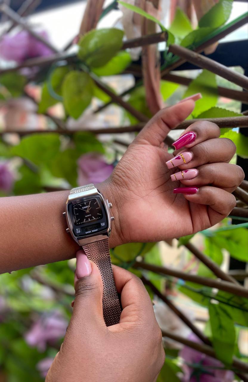 !! CASIO DUAL TIME UNISEX DAY & DATE DISPLAY WATER RESISTANT BATTERY POWERED CASIO BRANDED BLUE BOX CASIO BRANDED RED BOX ENQUIRIES