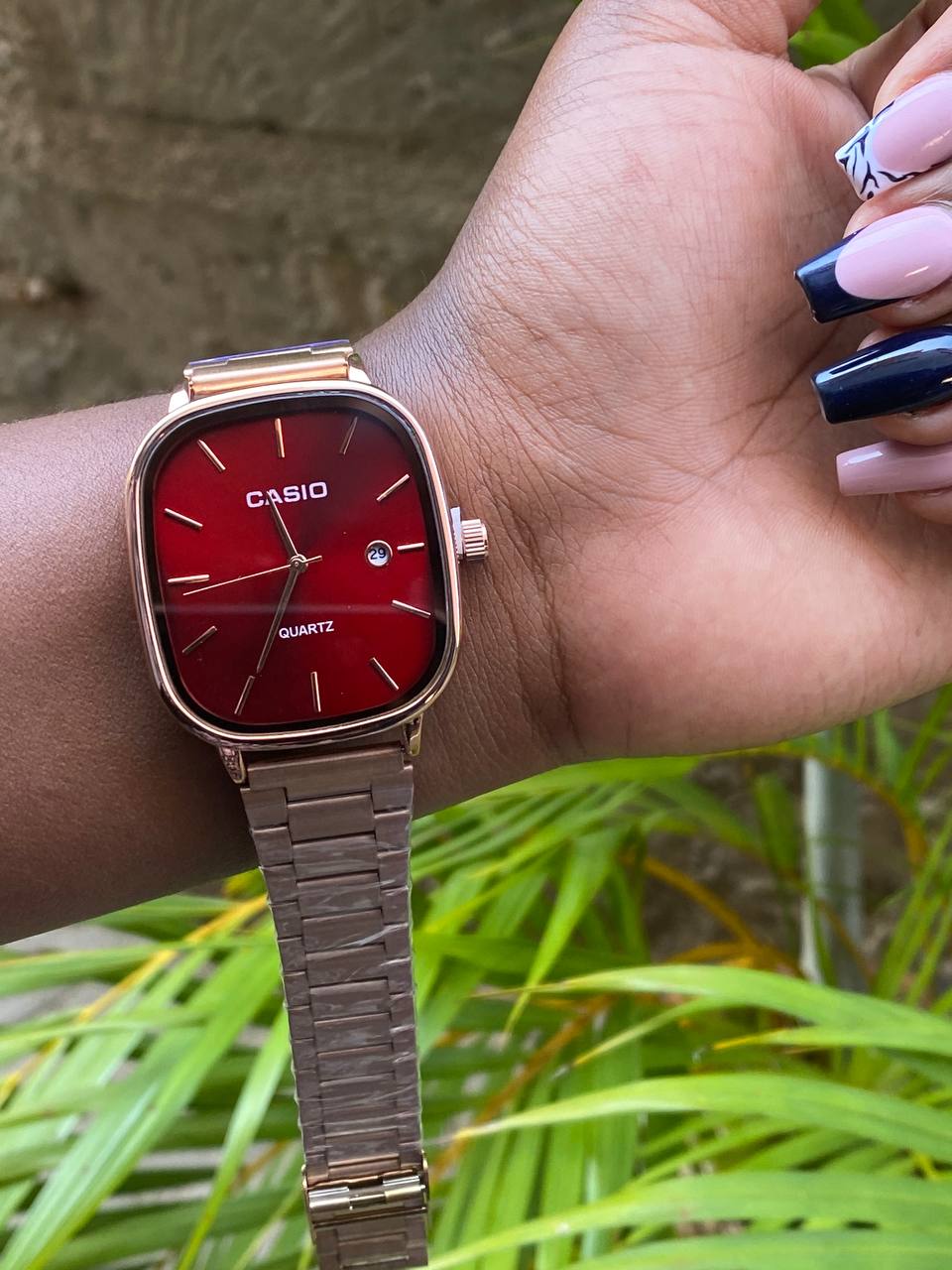 #MORECOLORSRESTOCKED!! CASIO SQUARE WATCH UNISEX DATE DISPLAY WATER RESISTANT BATTERY POWERED ENGRAVING SERVICES PER WORD, LOGO CASIO BRANDED RED BOX ENQUIRIES