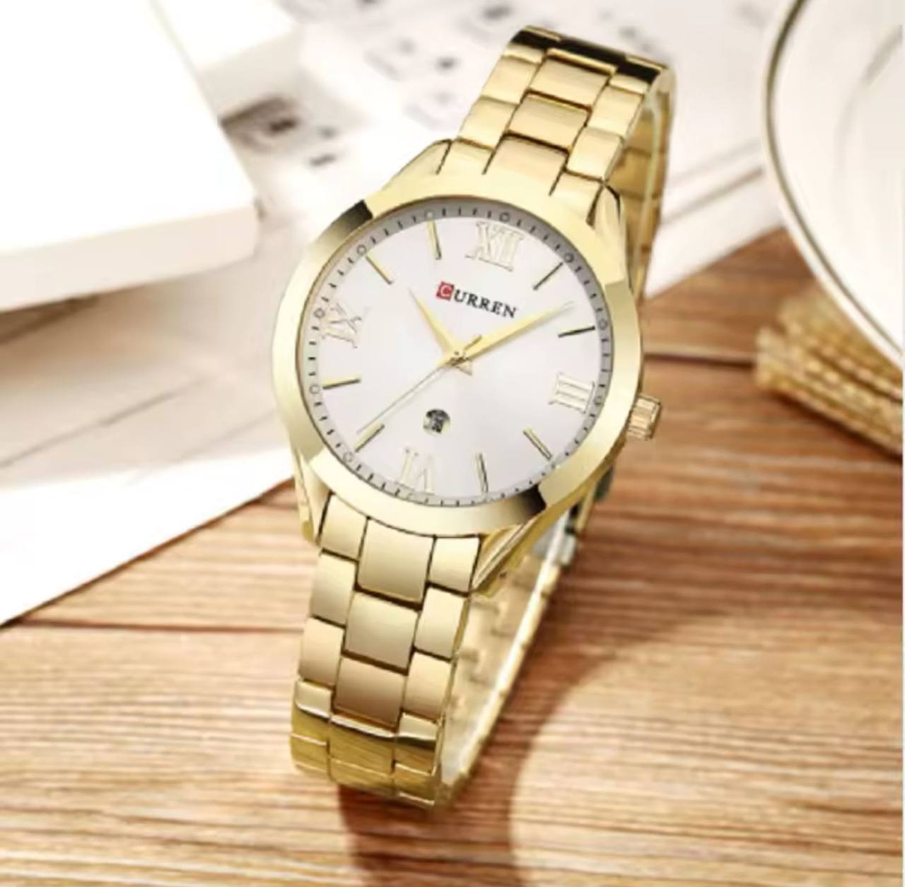 CURREN LADIES #9007 WATER RESISTANT BATTERY POWERED 4 COLOR OPTIONS CURREN BRANDED BOX ENQUIRIES