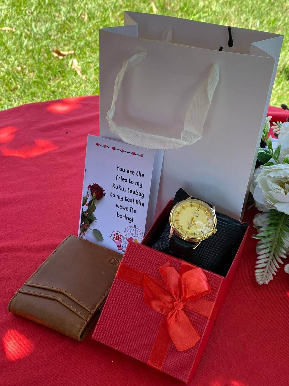 MEN VALENTINES SALE � MONEY CLIP WALLET LEATHER MEN WATCH BOX GIFT CARD GIFT BAG ENGRAVING SERVICES AND ENQUIRIES