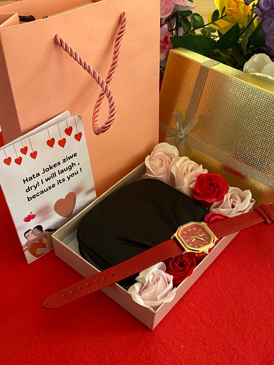 �VALENTINES SALE � WATCH LADIES WALLET/PURSE PRESERVED ROSES GIFT CARD X BOX X BAG ENQUIRIES