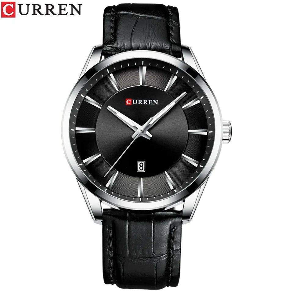 CURREN GENTS WATCH #8365 WATER RESISTANT DATE DISPLAY BATTERY POWERED CURREN BRANDED BOX ENGRAVING SERVICES ENQUIRIES