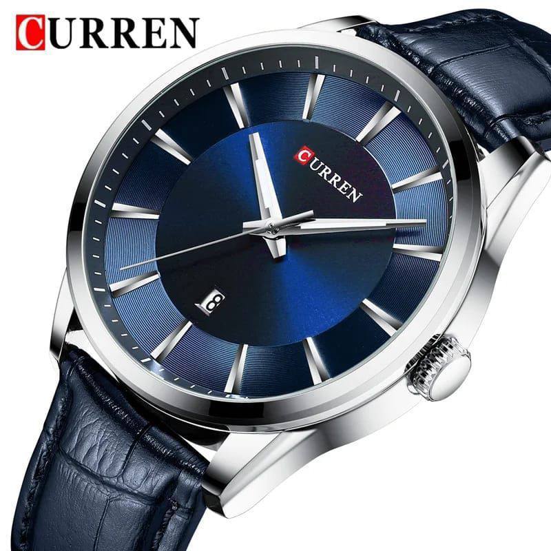CURREN GENTS WATCH #8365 WATER RESISTANT DATE DISPLAY BATTERY POWERED CURREN BRANDED BOX ENGRAVING SERVICES ENQUIRIES