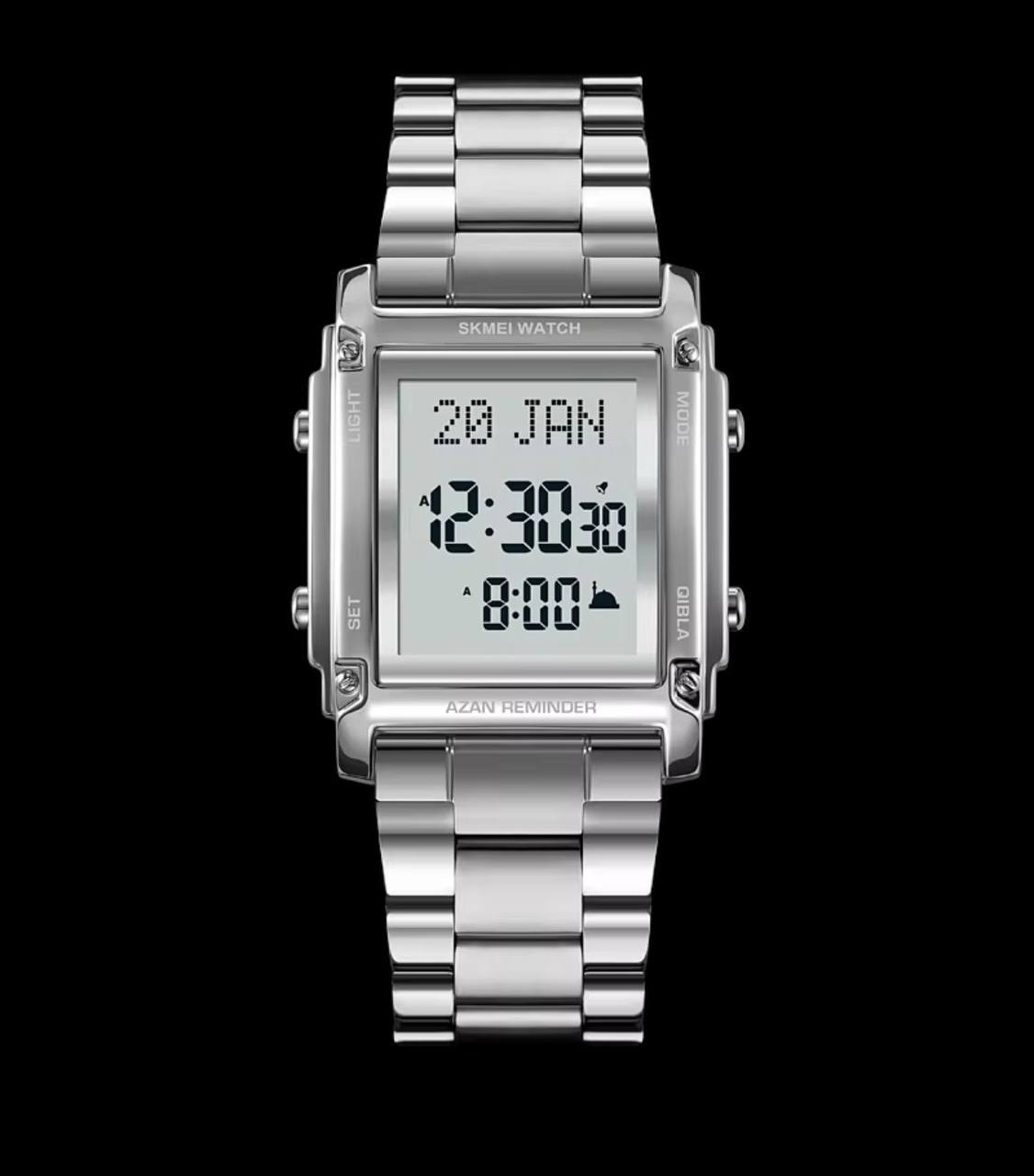 CASIO CHRONOGRAPH STAINLESS STEEL FUNCTIONAL MOONPHASE CHRONOGRAPH FUNCTIONAL WATER RESISTANT NON FADE CASIO BOX