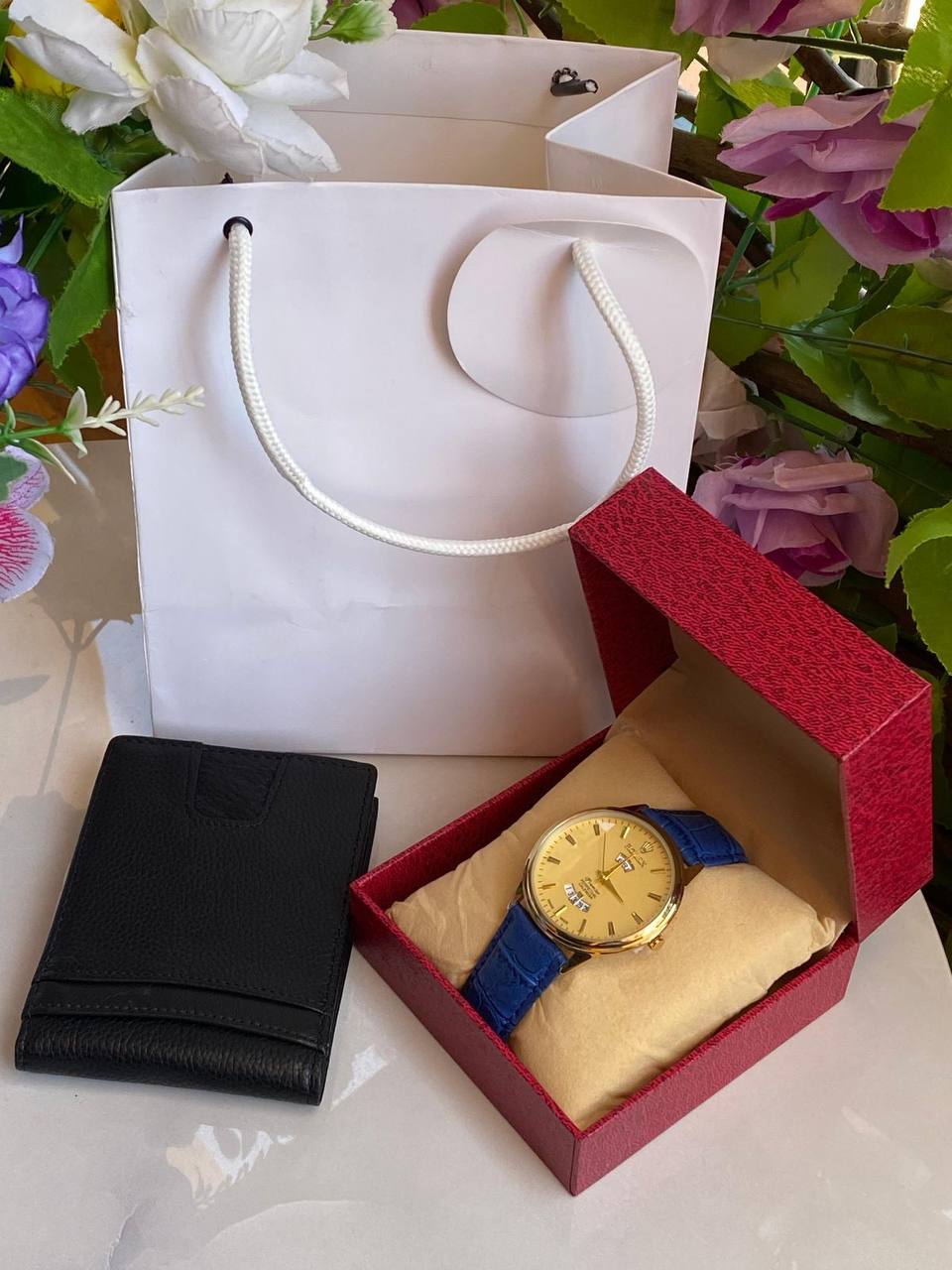 MEN GIFT SETS WATCH,EXECUTIVE BOX,LEATHER WALLET,GIFT BAG ENQUIRIES