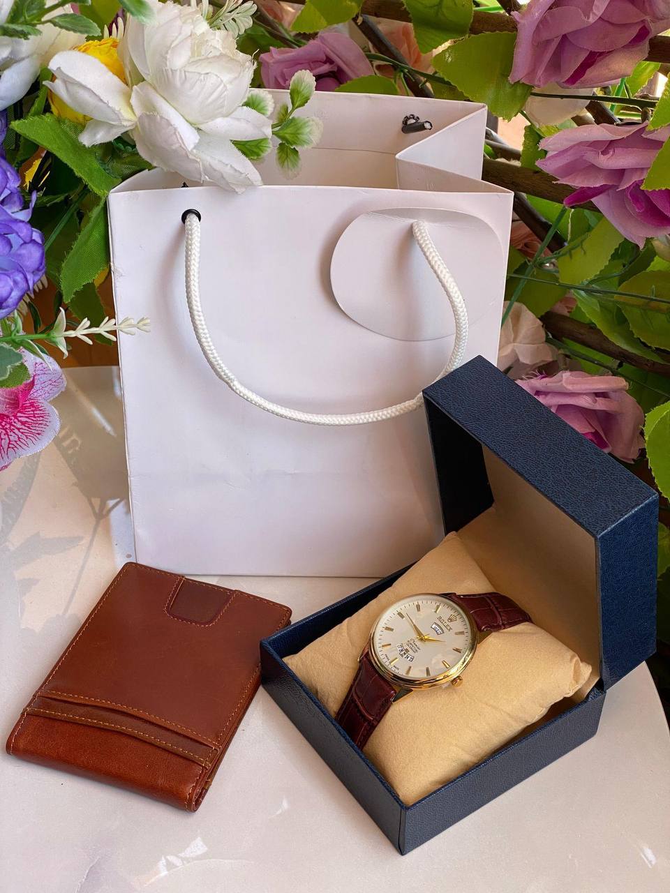 MEN GIFT SETS WATCH,EXECUTIVE BOX,LEATHER WALLET,GIFT BAG ENQUIRIES
