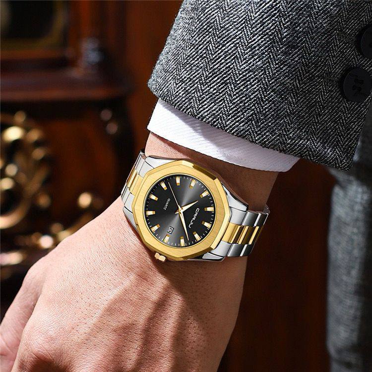 RESTOCK ALERT CRRJU GENTS WATCH DATE DISPLAY WATER RESISTANT STAINLESS STEEL BATTERY POWERED ⃣3 COLOR OPTIONS ENGRAVING SERVICES ENQUIRIES