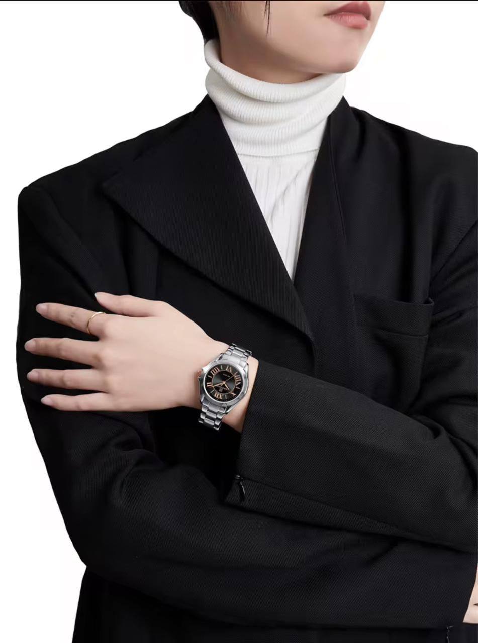 CURREN GENTS WATCH #8365 WATER RESISTANT DATE DISPLAY BATTERY POWERED CURREN BRANDED BOX ENGRAVING SERVICES ENQUIRIES