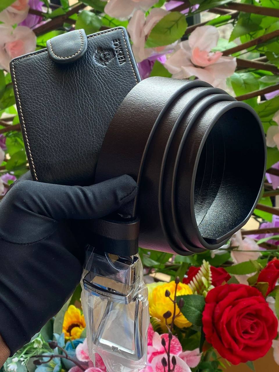 LIGE LG89128B CHRONOGRAPH DATE DISPLAY WATER RESISTANT 50 ATM LEATHER STRAP LUMINOUS FUNCTION ENGRAVING SERVICES ENQUIRIES