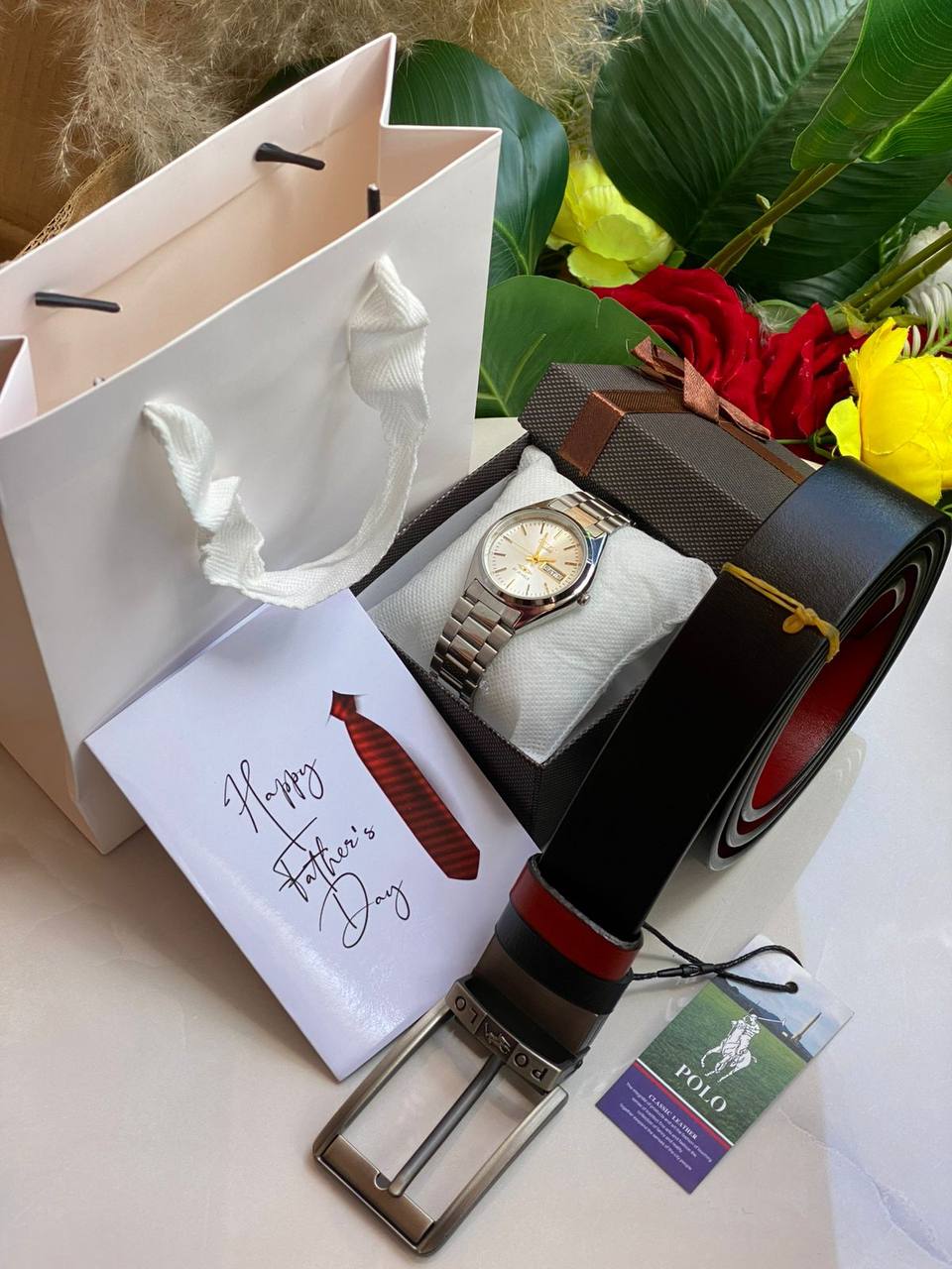 FATHERS DAY GIFT ROLEX SET CASIO WATCH X BOX MONEY CLIP WALLET CARD & BAG WE ENGRAVE GIFTS AND ENQUIRIES