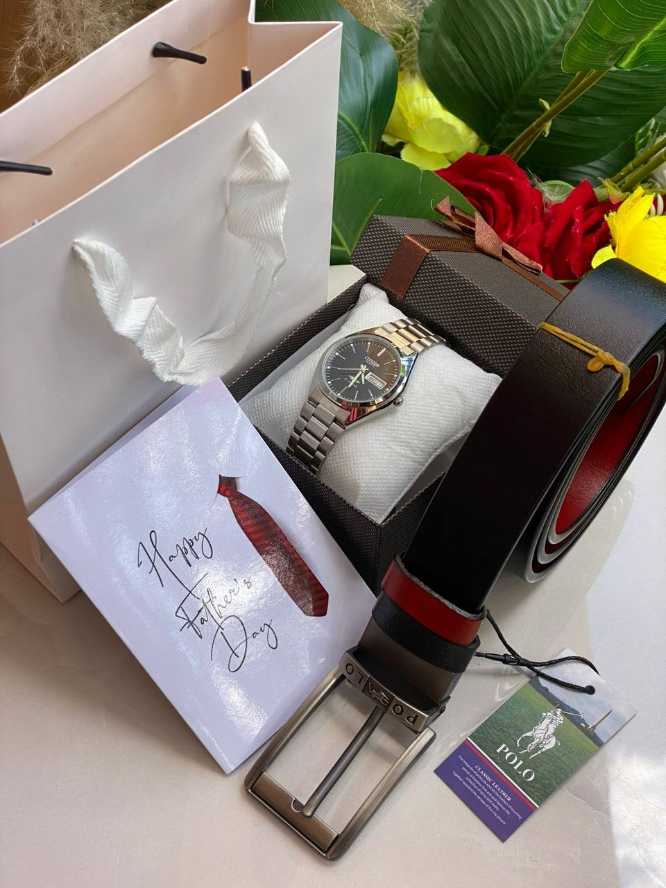 FATHERS DAY GIFT ROLEX SET CASIO WATCH X BOX MONEY CLIP WALLET CARD & BAG WE ENGRAVE GIFTS AND ENQUIRIES