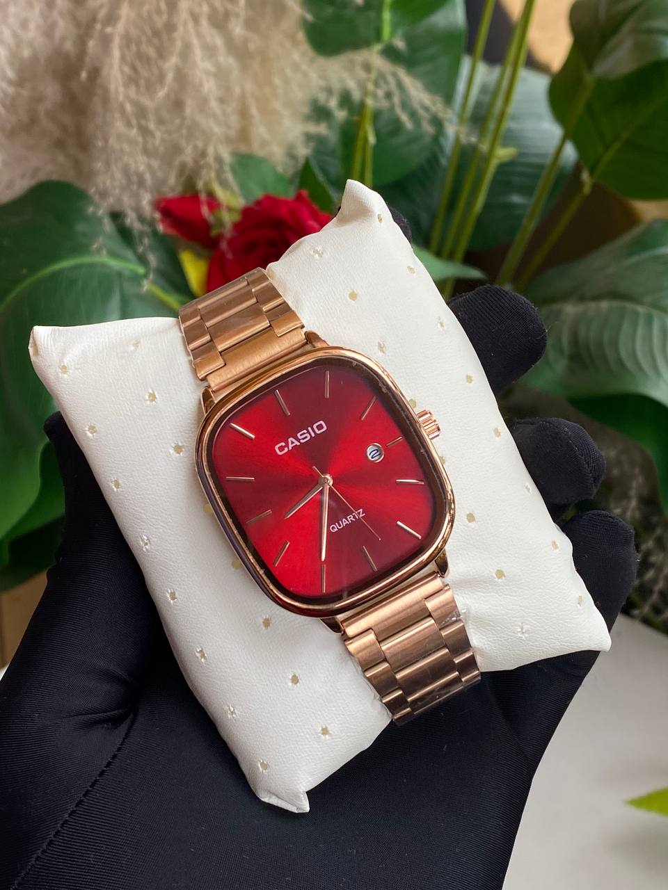 CASIO UNISEX WATCH DATE DISPLAY STAINLESS STEEL WATER RESISTANT BATTERY POWERED CASIO BRANDED BOX ENQUIRIES