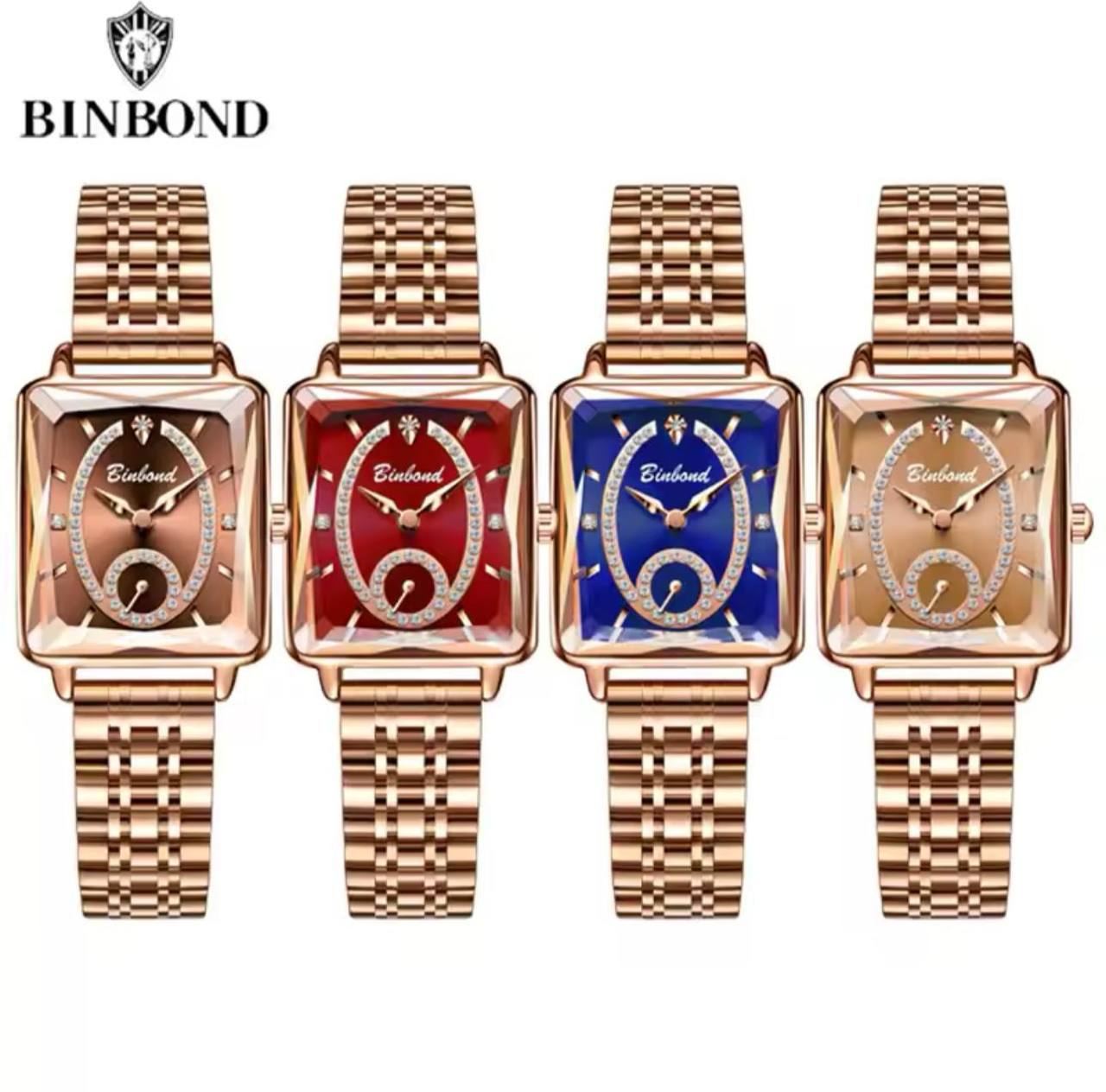 BINBOND LADIES WATER RESISTANT BATTERY POWERED NON FADE STEEL POLISH ENGRAVING SERVICES AND ENQUIRIES