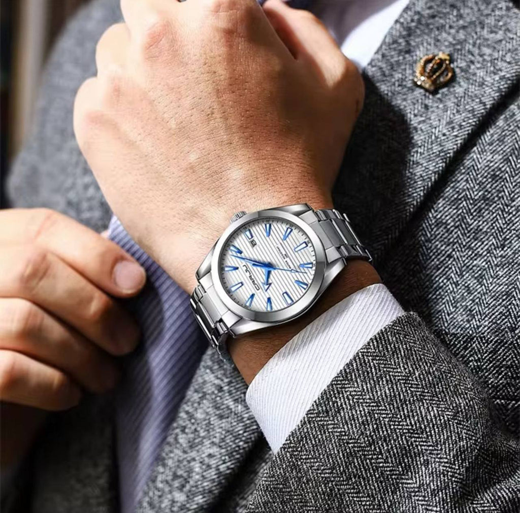 CASIO UNISEX WATCH DATE DISPLAY STAINLESS STEEL WATER RESISTANT BATTERY POWERED CASIO BRANDED BOX ENQUIRIES