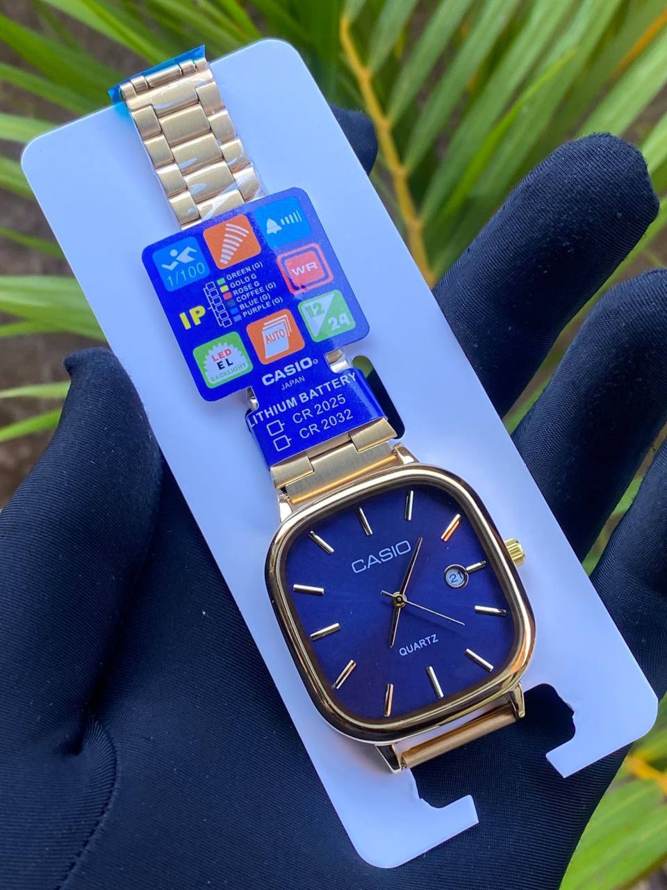 CASIO UNISEX WATCH DATE DISPLAY STAINLESS STEEL WATER RESISTANT BATTERY POWERED CASIO BRANDED BOX ENQUIRIES