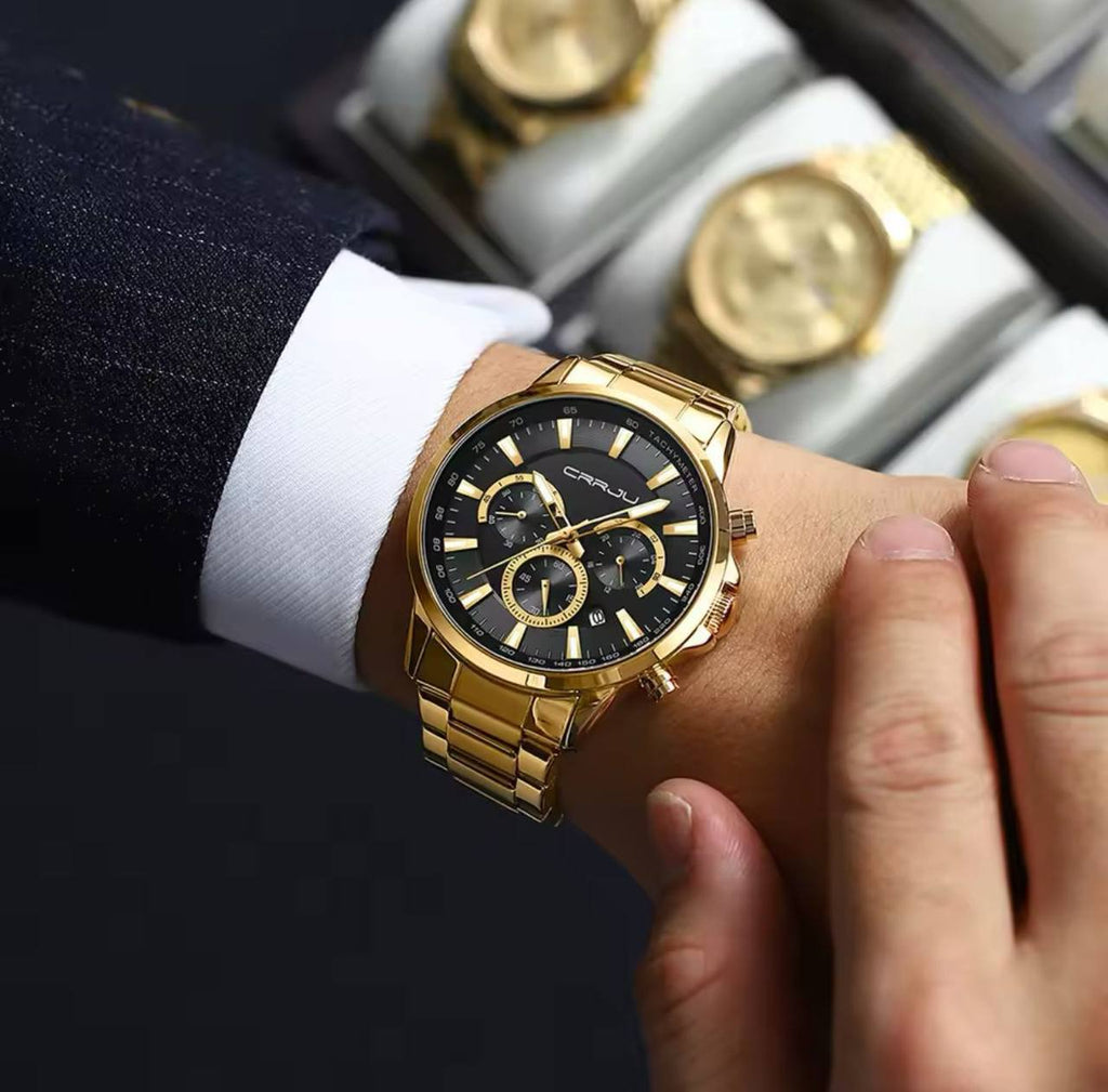 SKMEI CHRONOGRAPH GENTS WATCH #2434 CHRONOGRAPH MOVEMENT BATTERY POWERED STAINLESS STEEL DATE DISPLAY ENGRAVING SERVICES SKMEI BRANDED TIN ENQUIRIES