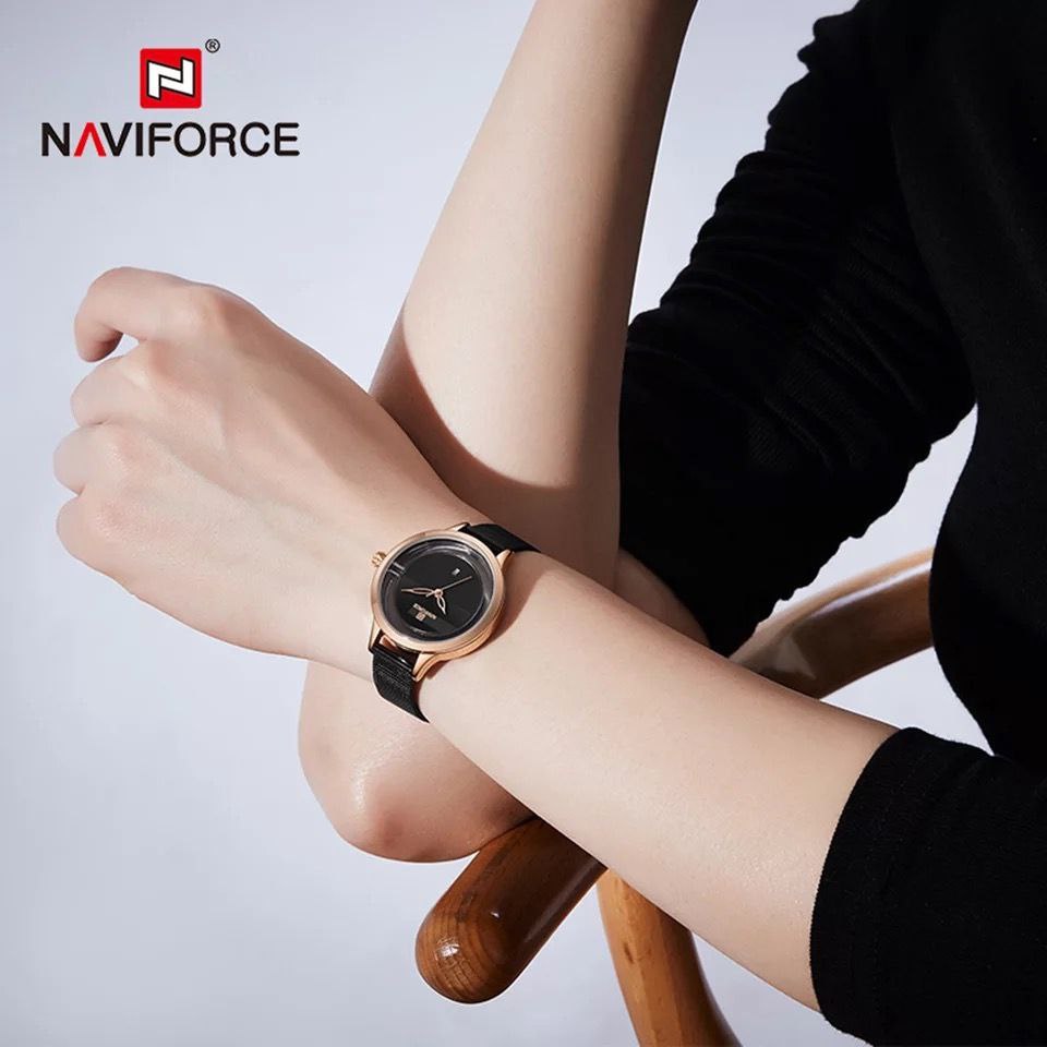 NAVIFORCE NF5014 DATE DISPLAY STAINLESS STEEL FINISH