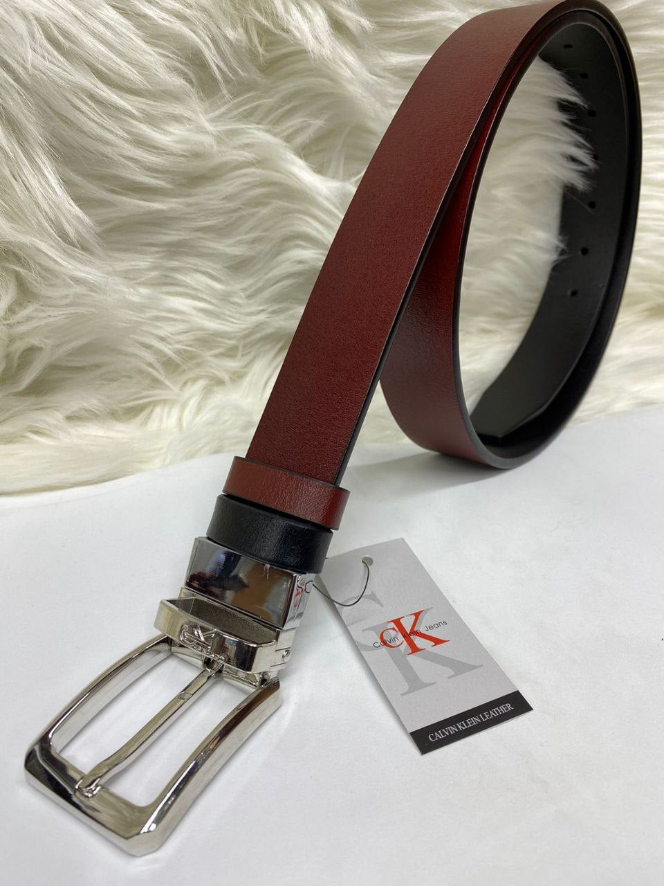 DOUBLE SIDED LEATHER BELTS