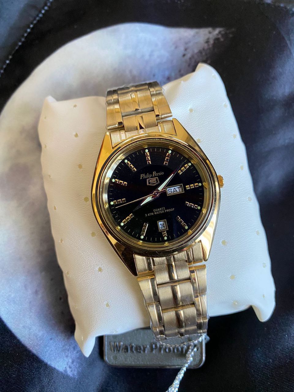 PHILIP PERSIO WATCH TWOTONE/GOLD SILVER