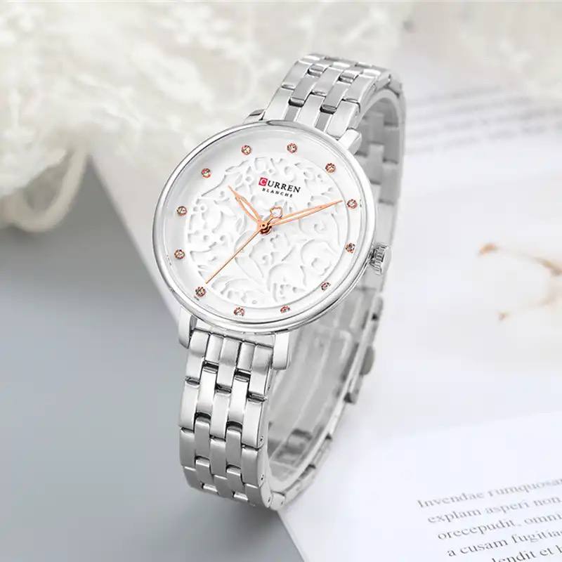 CURREN 9048L GOLD WHITE SILVER