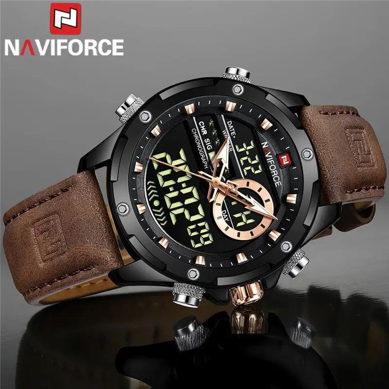 NAVIFORCE NF9208 DARK BROWN