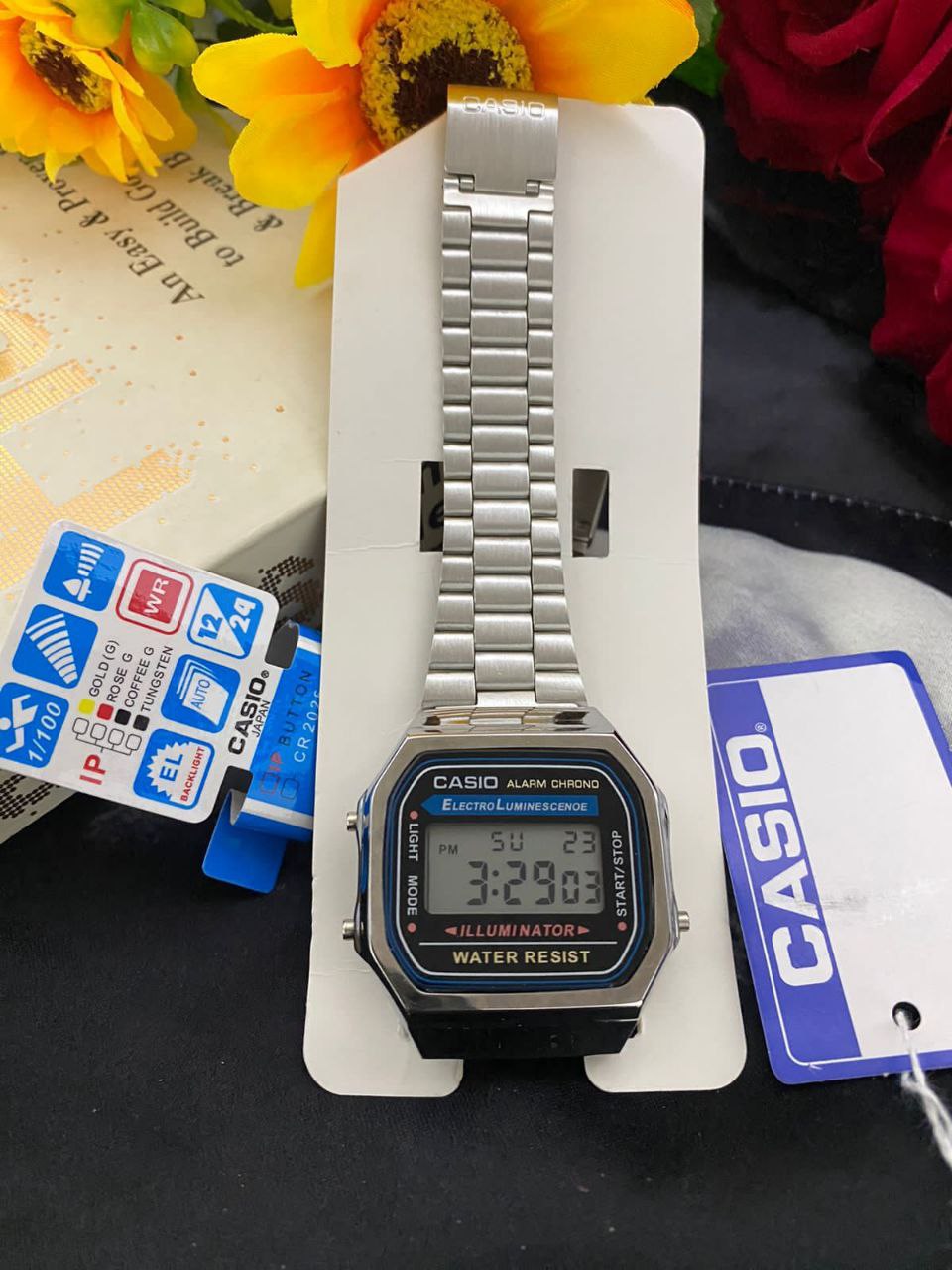 CASIO DIGITAL BLACK GOLD SILVER GOLD ROSE GOLD GOLD YELLOW