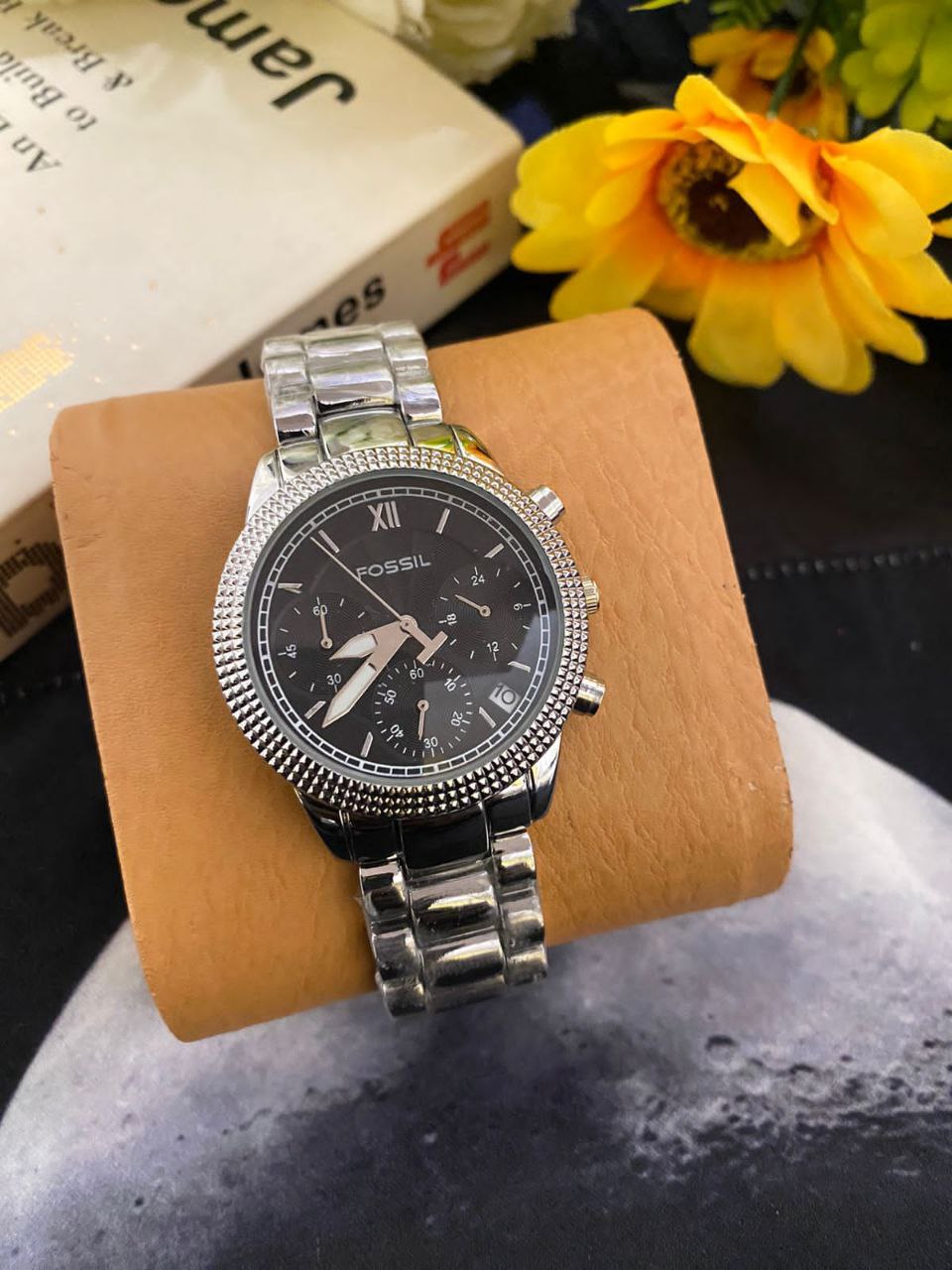 FOSSIL LADIES CHRONOGRAPH DATE DISPLAY