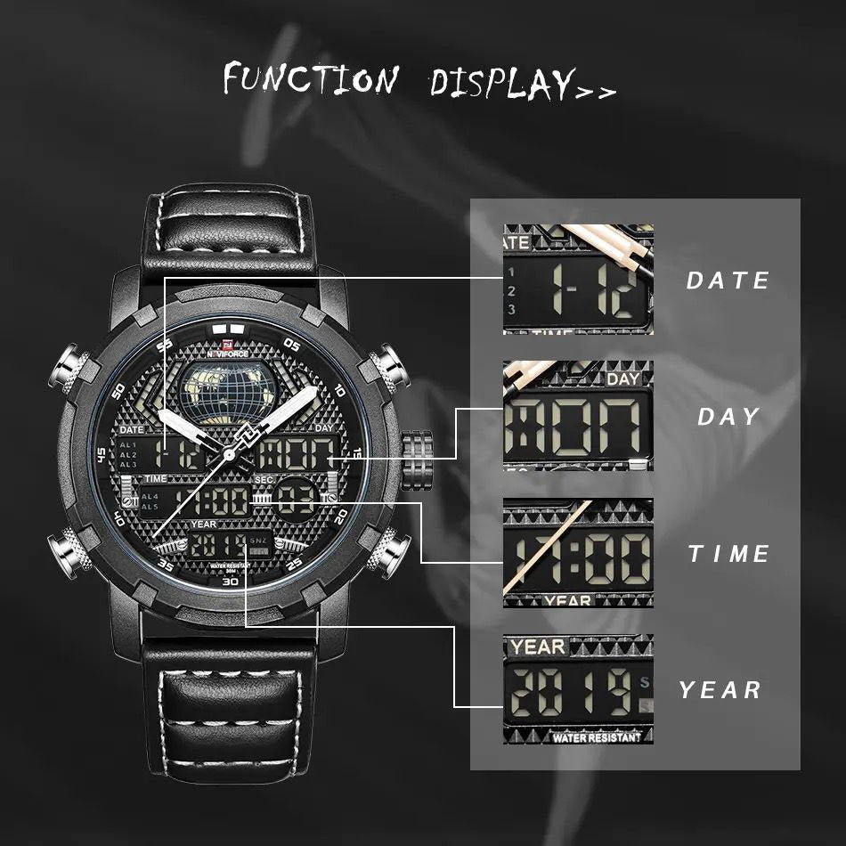 NAVIFORCE NF 9160 BLACK