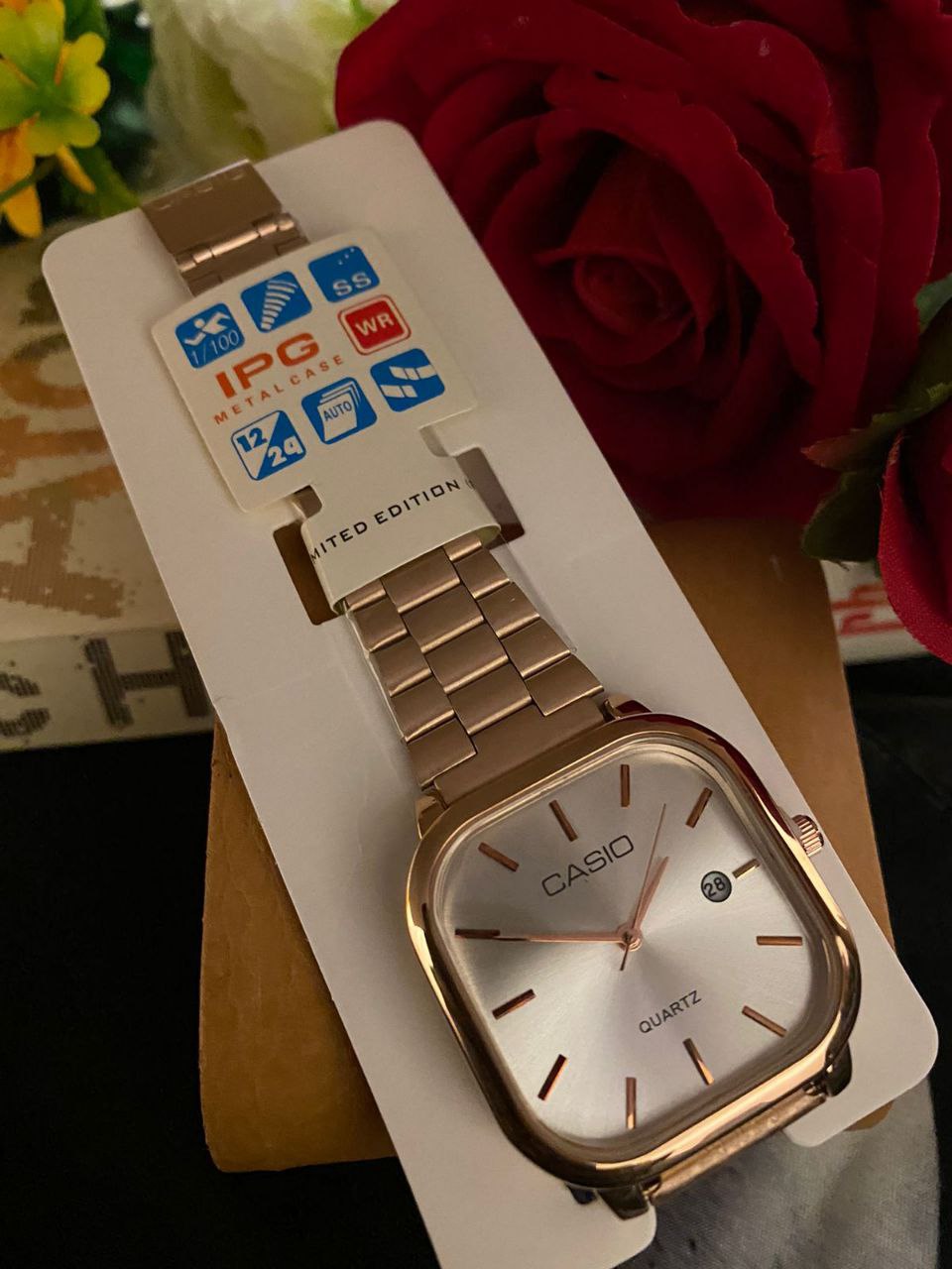 CASIO SQUARE DATE DISPLAY