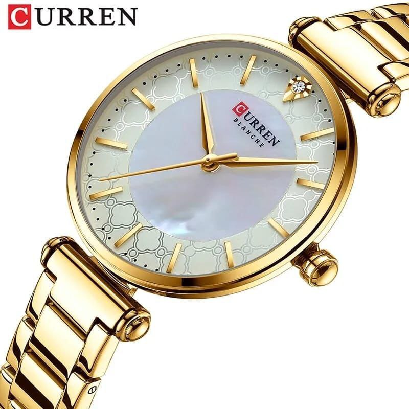 LADIES CURREN 9072L BLUE YELLOW GOLD CURREN BRANDED BOX