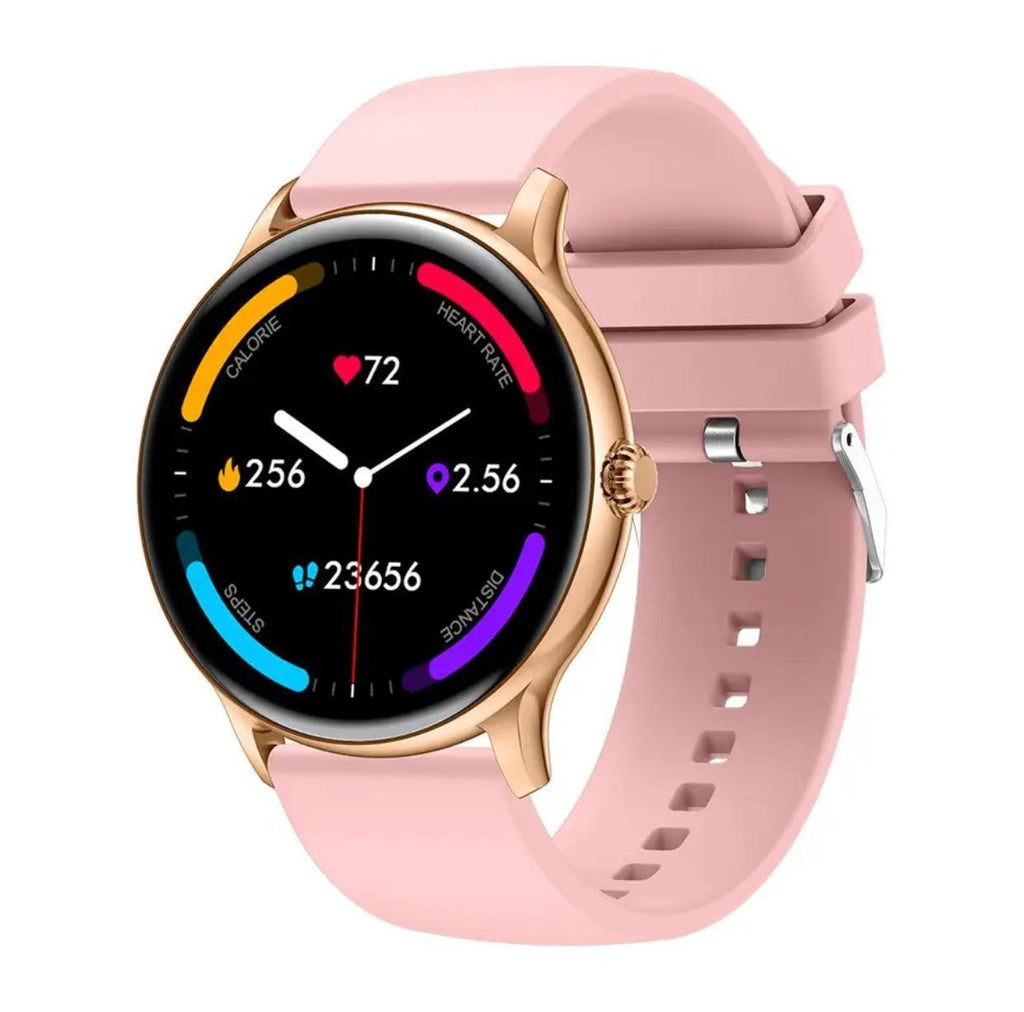 COLMI I10 SMART WATCH GREY BLACK PINK SCREEN: 1.28 INCH BATTERY CAPACITY: 220 MAH BATTERY LIFE: 3~7DAYS WATERPROOF LEVEL: IP67 WATERPROOF APP: "DA FIT" BLUETOOTH CALLING