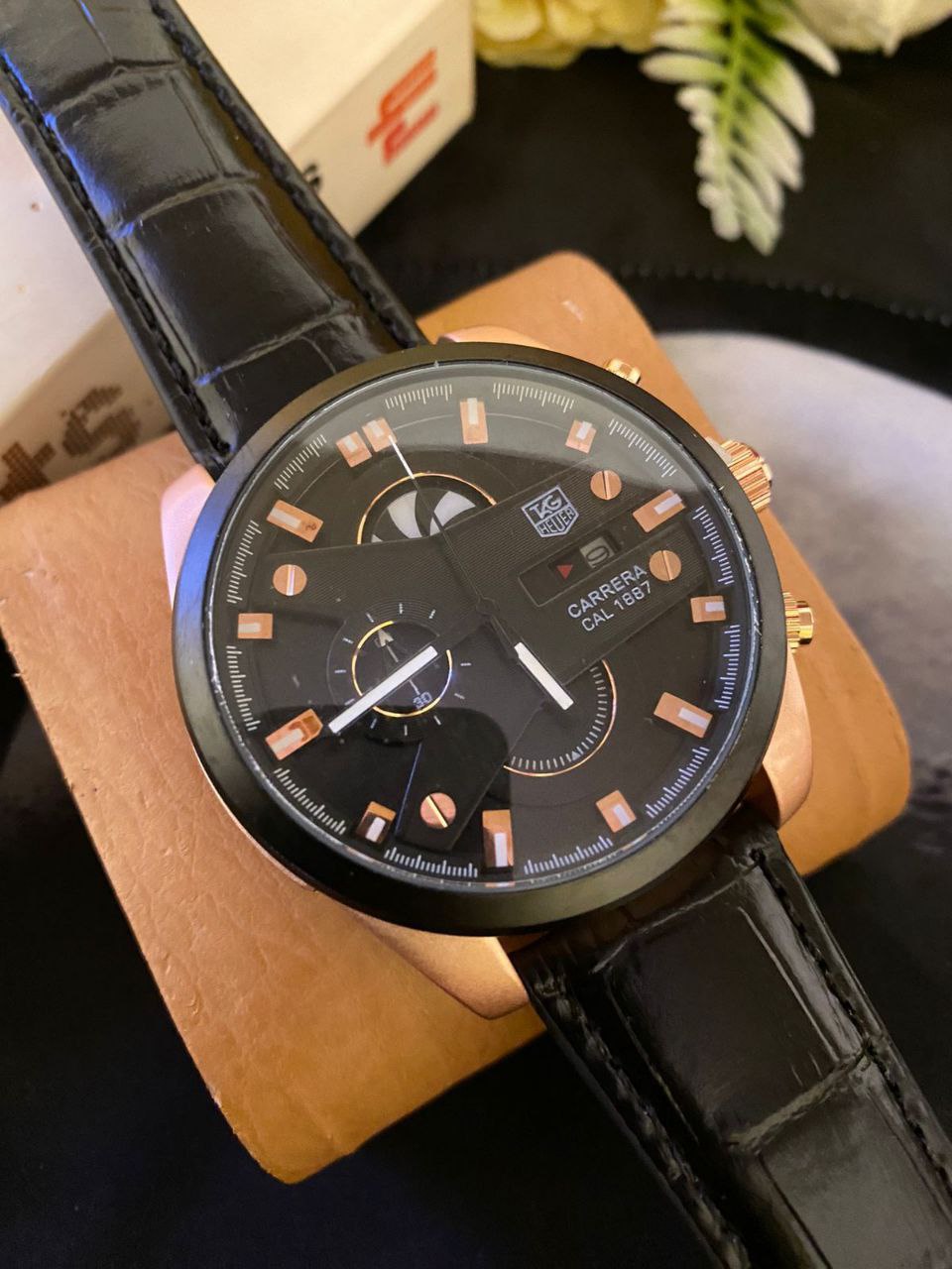 GRAND CARRERA CR 7 CHRONOGRAPH MOVEMENT DATE DISPLAY BATTERY POWERED