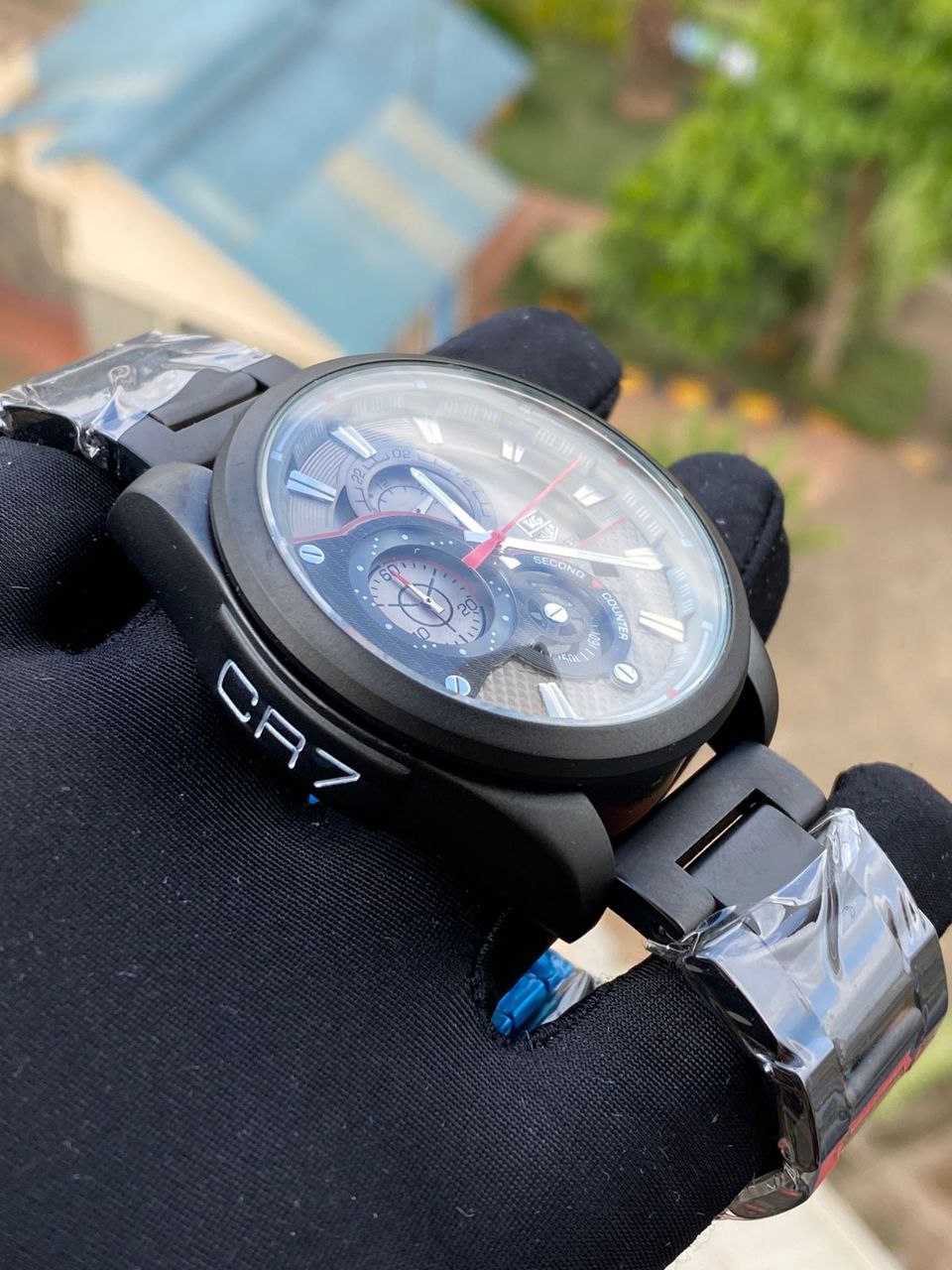 CARRERA CR7 STAINLESS STEEL WATER RESISTANT BATTERY POWERED DATE DISPLAY