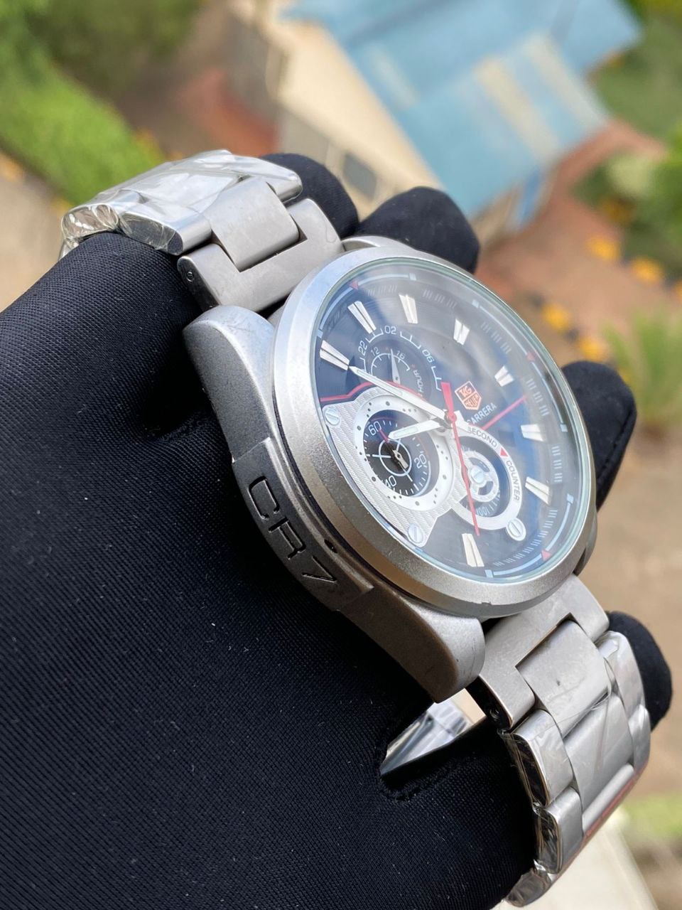 CARRERA CR7 STAINLESS STEEL WATER RESISTANT BATTERY POWERED DATE DISPLAY