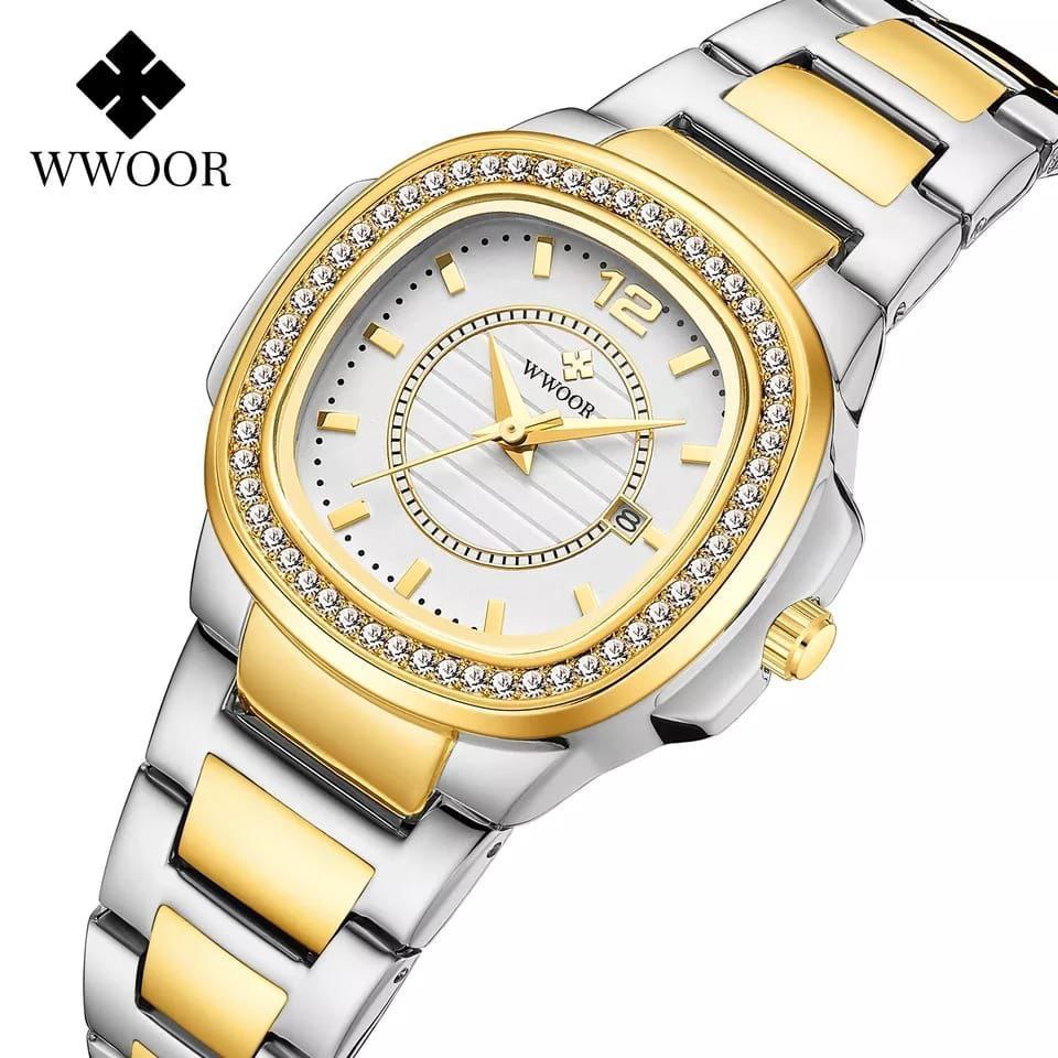 WWOOR LADIES #8874 YELLOW GOLD SILVER