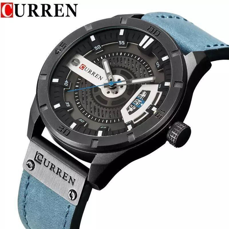 CURREN GENTS 8301 BATTERY POWERED DATE DISPLAY WATER RESISTANT CURREN BRANDED BOX ENQUIRIES