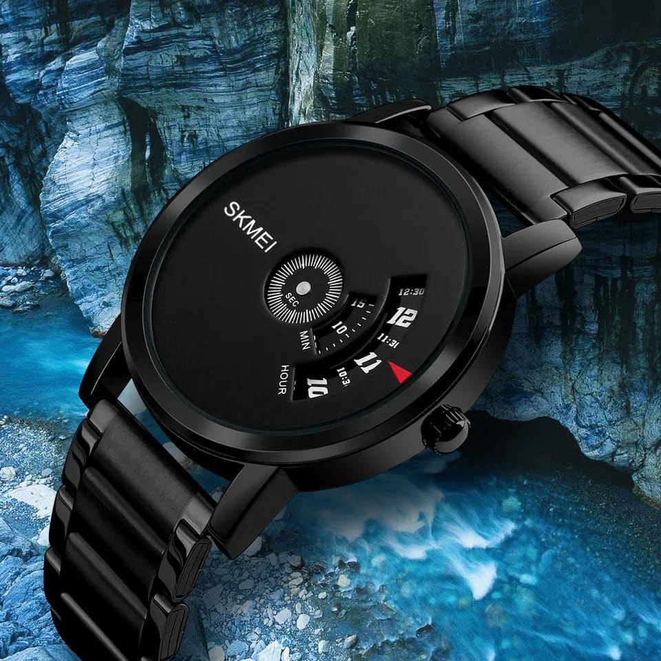 SKMEI WATCH BATTERY POWERED STAINLESS STEEL WATER RESISTANT GIFT BAGS