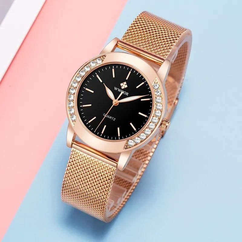 WWOOR LADIES ADJUSTABLE MESH STRAP WATER RESISTANT ENQUIRIES