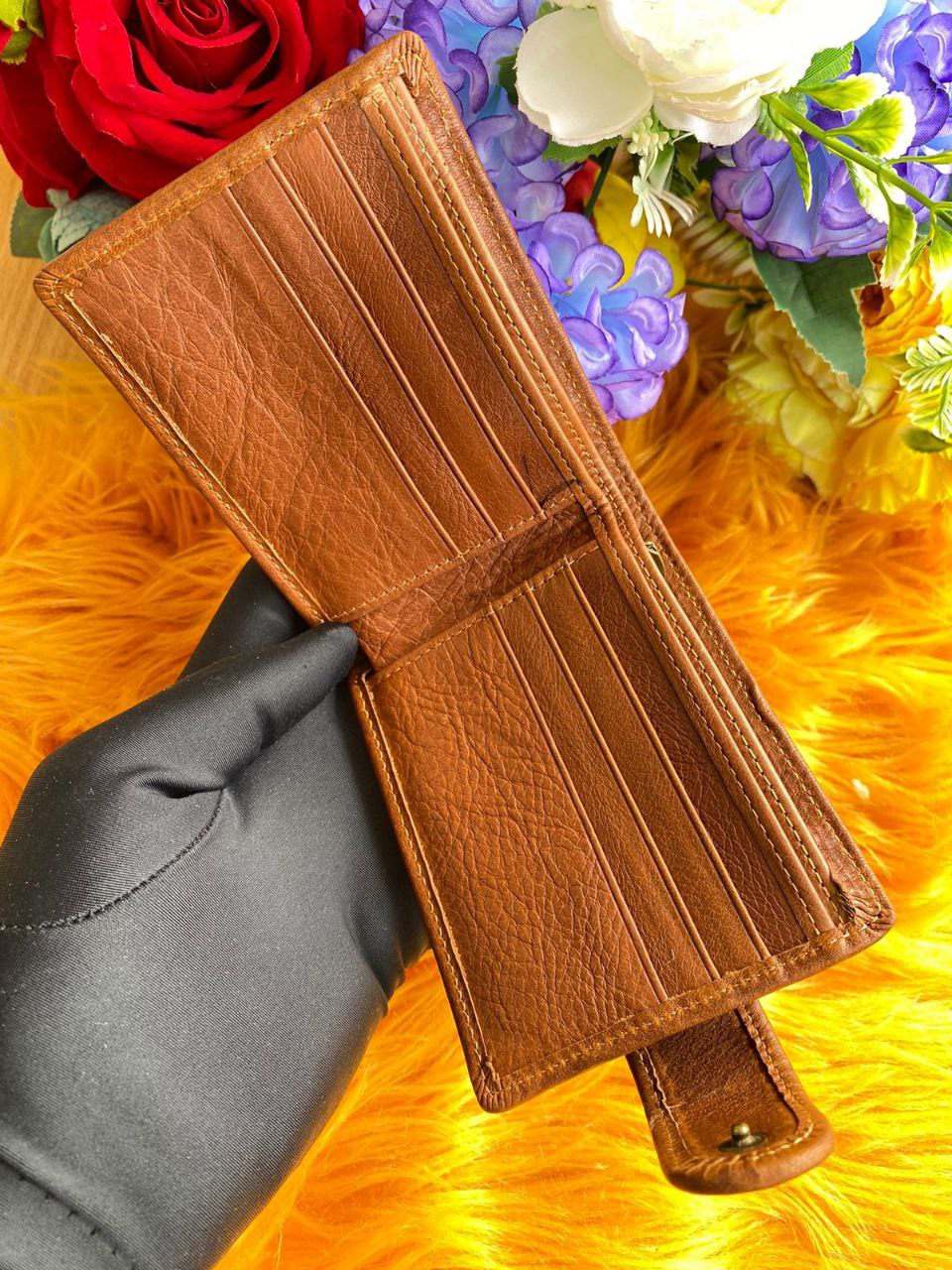 LEATHER WALLETS WITH ZIP
